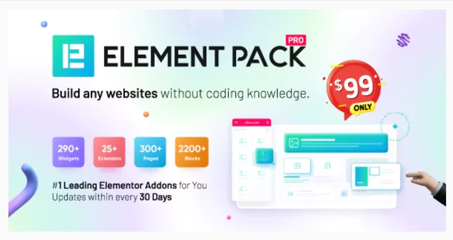 Element Pack v7.0.1 – Addon for Elementor Page Builder WordPress Plugin