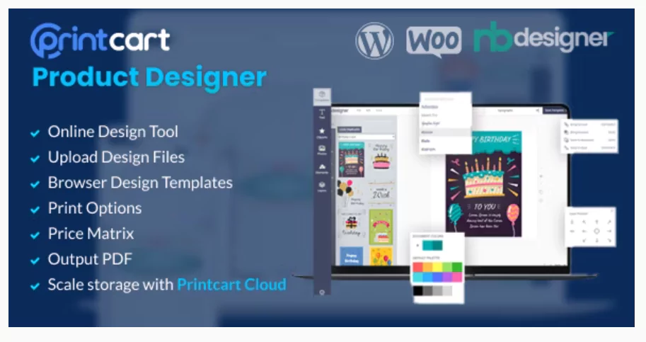 Printcart Product Designer v1.1.2 – WooCommerce WordPress