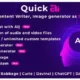 QuickAI OpenAI - AI Writing Assistant and Content Creator as SaaS