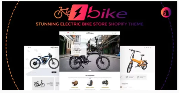 E-Bike | Stunning Electric Bicycle Store Responsive Shopify Theme