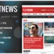 FlatNews – Responsive Magazine WordPress Theme