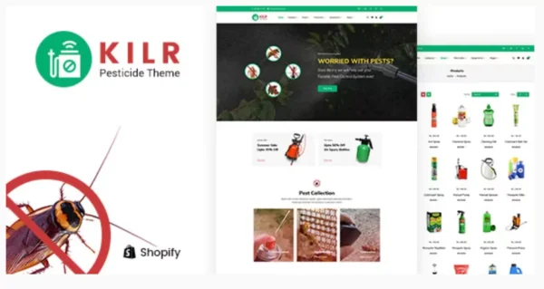 Kilr - Pest Control Shopify Theme