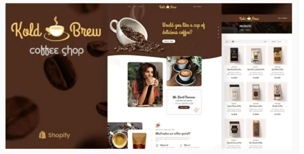 KoldBrew - Coffee Shop Shopify Theme