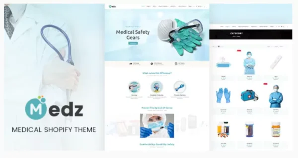 Medz - Medical Products Shopify Theme