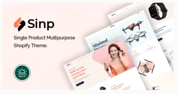 Sinp - Single Product Shop Shopify Theme