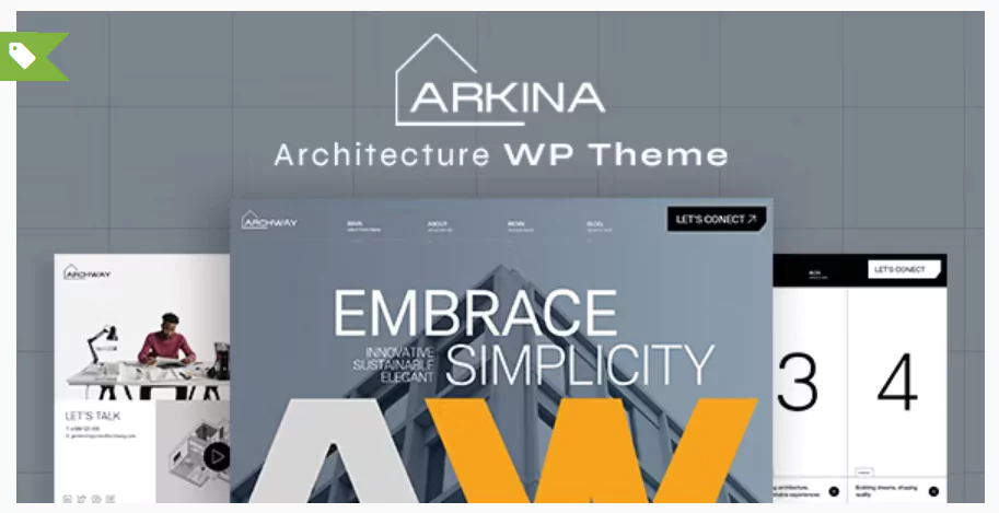 Arkina - Architecture WordPress Theme