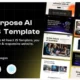 Azzle - AI Technology & Startup React Next Js Template