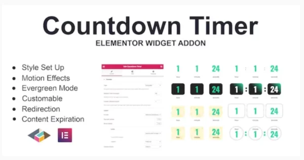 Countdown Timer Elementor Page Builder Addon