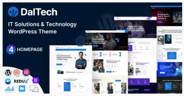 Daltech - IT Solutions & Technology WordPress Theme