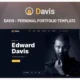 Davis - Personal portfolio template