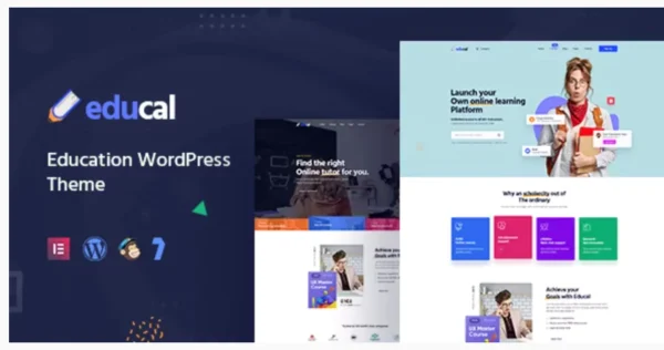 Educal - Online Courses & Education WordPress Theme