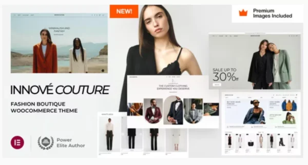 Innové Couture - Clothing Ecommerce WordPress Theme