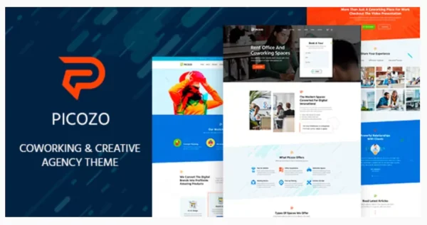 Picozo - Coworking and Office Space WordPress Theme