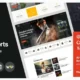 Spin - Cricket Team Sports WordPress Theme + AI