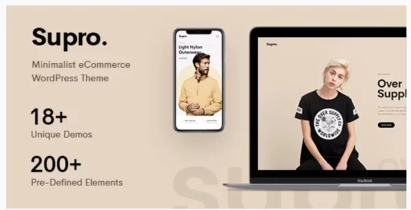 Supro - Minimalist AJAX WooCommerce WordPress Theme