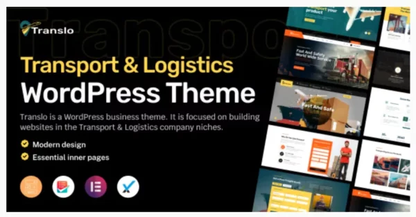 Translo – Logistics and Transportation WordPress Theme