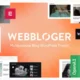 Webbloger - Multipurpose Blog WordPress Theme