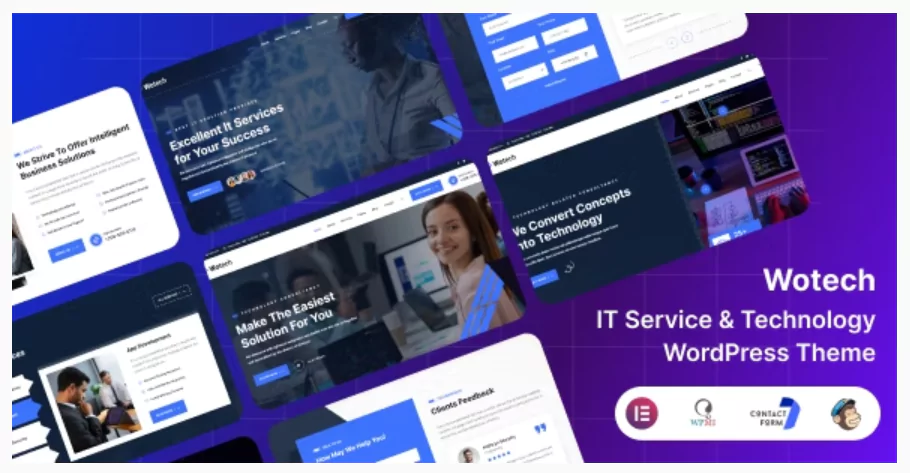Wotech - IT Service & Business WordPress Theme