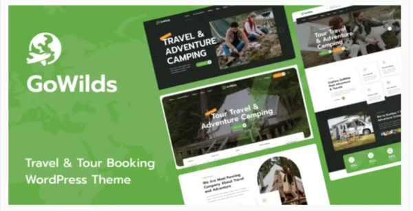 Gowilds - Travel & Tour Booking WordPress Theme